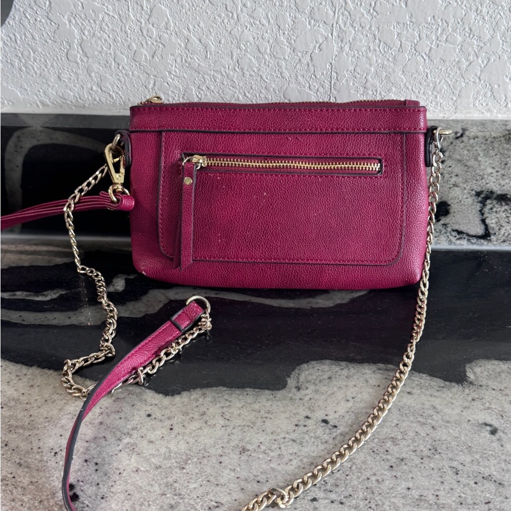 Elegant Burgundy Crossbody Bag